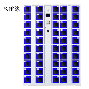 风雷缘智能手机柜存放柜充电柜存包柜储物柜50门充电透明款