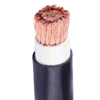 佰裕 护套线黑色 RVV 4X2.5 米