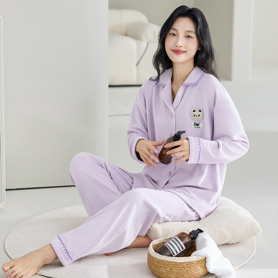 睡衣女秋冬款海岛绒加厚加绒毛绒冬天冬季高级感珊瑚绒家居服套装