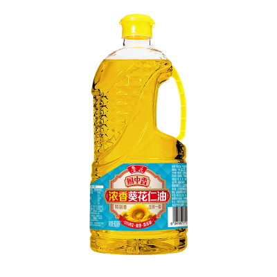 鲁花 厨中香浓香葵花仁油900ml