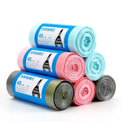 齐心 L228 抽绳垃圾袋50*55cm 配