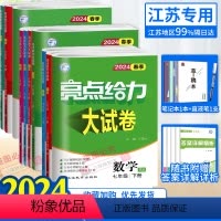 语数英物化江苏可用化学沪教 九年级下 [正版]2024春新版 亮点给力大试卷语文数学英语物理化学七年级下册八年级上册九年