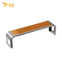 夸汌 户外不锈钢站台座椅弧形 180*40*45cm 张