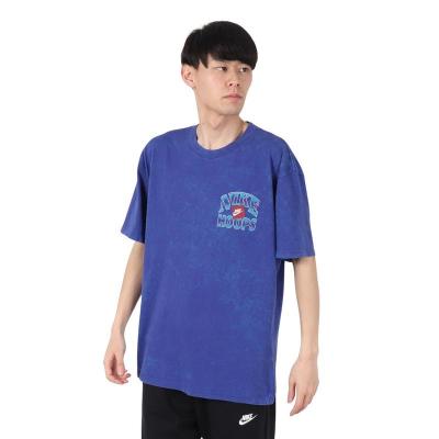 Nike宽松复古洗 processData短袖T恤男深夜色