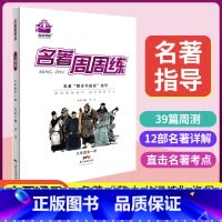 两本 周周练+速读与训练 九年级/初中三年级 [正版]名校课堂名著周周练 9九年级上下册人教版初中生名著导读考点精练水浒