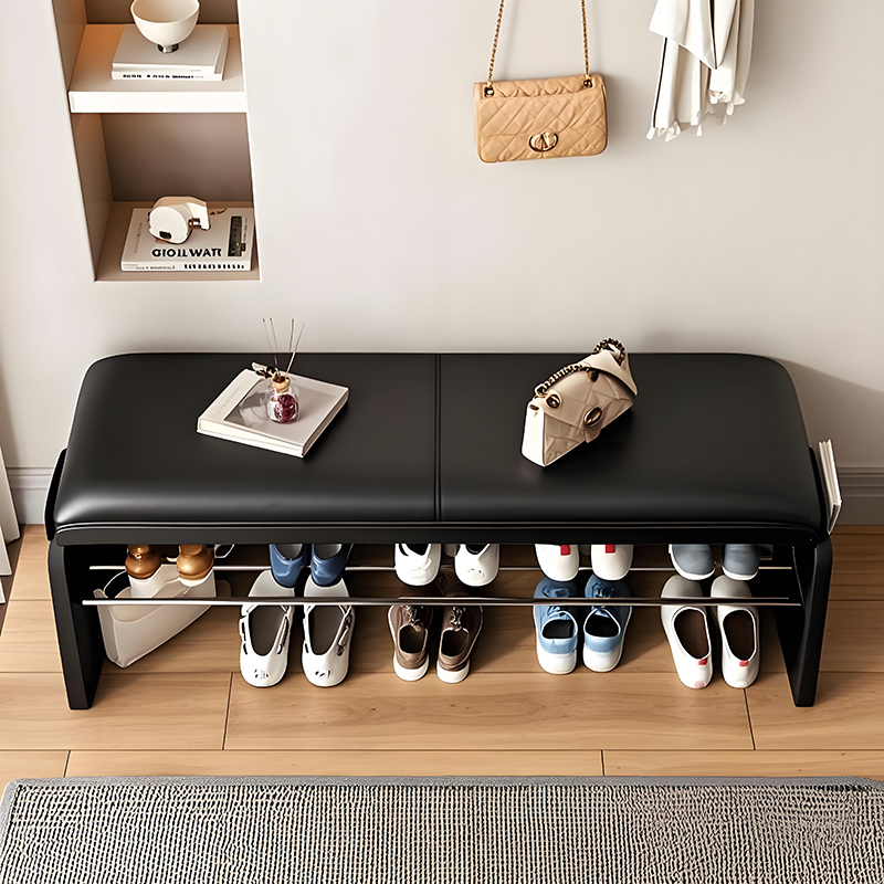 轻奢换鞋凳门口家用入户门穿鞋凳玄关高级鞋柜坐凳一体可坐可收纳