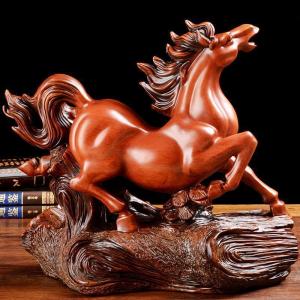 美帮汇前程似锦马摆件马工艺品办公室客厅装饰家居饰品摆设