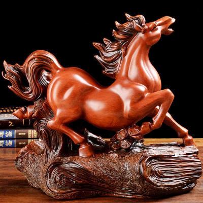美帮汇前程似锦马摆件马工艺品办公室客厅装饰家居饰品摆设