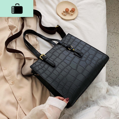 网红大包包女2020新款潮韩版百搭宽带斜挎包大容量时尚手提托特包NEW LAKE女士单肩包