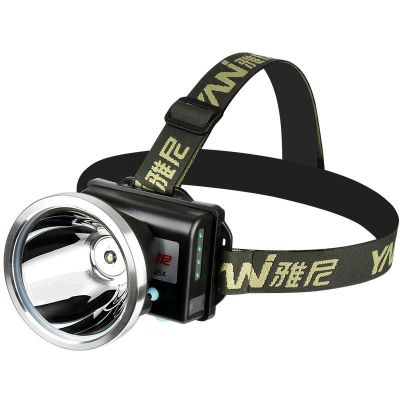 神斧头灯725头灯led强光充电长续航户外头戴式手电筒锂电矿灯