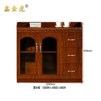 鑫金虎餐边柜茶水柜餐厅储物柜K3 1200*400*850mm