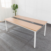 心业3米钢木会议桌XY-GMZ30适用15平米会议室 此产品单件不出售批量请联系客服(仅在线下销售,仅供安徽政府单位批