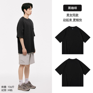 棉的美学(Miandemeixue)重磅竹节棉白色短袖t恤女夏季美式复古宽松大码情侣上衣