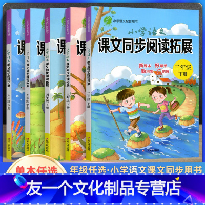 同步阅读 二年级下 [友一个正版]2022春雨小学语文课文同步阅读拓展 二三四五六年级下册 小学生课文课外阅读理解题同步