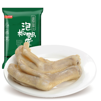 桂花鸭 金陵滋味泡椒鸭掌150g鸭爪子卤味国产休闲零食小吃