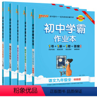[同步练习]语数英物化5本套 九年级 [正版]五四制鲁教版2023秋初中学霸作业本英语九年级上册下册全套同步练习册pas