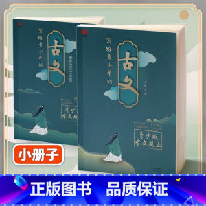 写给青少年的古文 [正版]抖音同款藏在古文观止里的那些事儿全套10册 儿童版小学生版初中高中写给青少年的小古文观止启蒙注