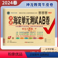 语文(人教版) 八年级下 [正版]2024春非常海淀单元测试AB卷八年级下册语文人教版RJ 初中8年级同步单元检测月考期