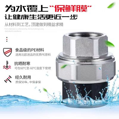 盛京联硕 PE内螺纹活接 PE110(4寸)(承压1.6Mpa)个