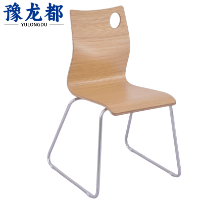 豫龙都餐椅 木质把