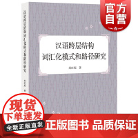 汉语跨层结构词汇化模式和路径研究 刘红妮著上海世纪出版股份有限公司学林出版社词汇学词汇化汉语语法词汇跨层语言学