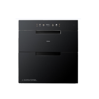 老板(ROBAM)消毒柜嵌入式消毒碗柜三门三抽125L大容量无臭氧二星级紫外线中低温杀菌XZ75-D2