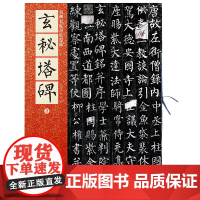 名碑名帖原色导临:玄秘塔碑(唐)