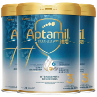 [3罐装]Aptamil香港原装进口爱他美奇迹白罐亲熠3段1-3岁适度水解婴幼儿配方奶粉800g
