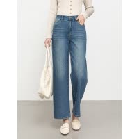 小个子弹力直筒牛仔裤女20266春季新款多色休闲百搭九分裤