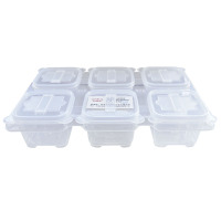 金迪乐透明加厚食物保鲜盒