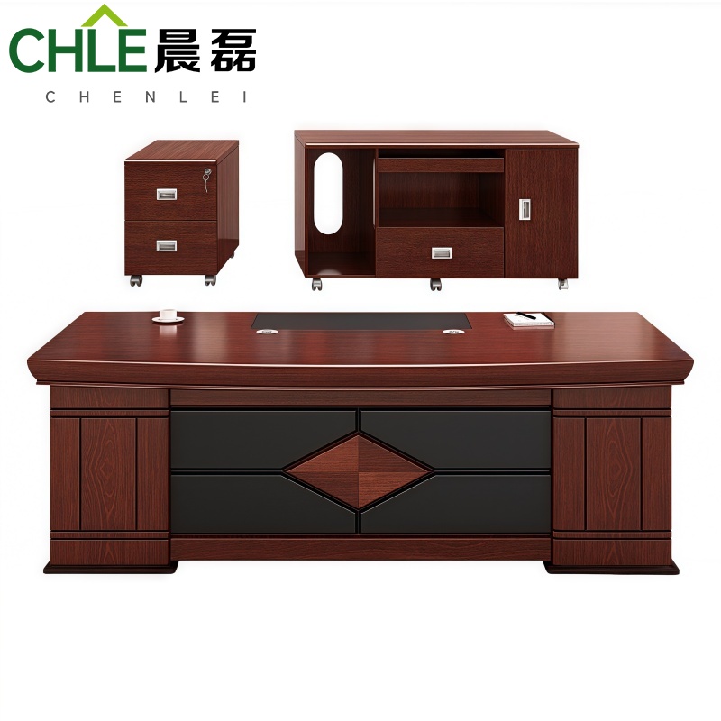 晨磊 大班台 180*90*76cm 套