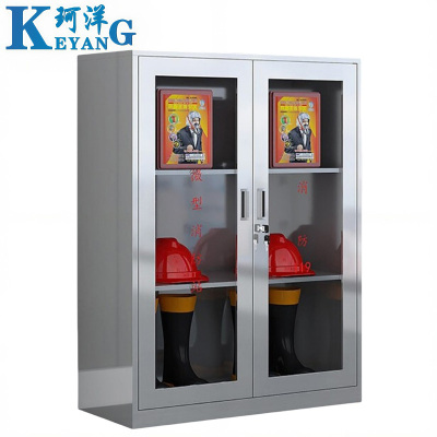 珂洋 不锈钢消防柜 900*400*1200mm 台
