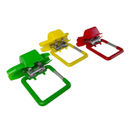 固力发 绝缘接地线夹(三色本体+三色硅橡胶) JDL-16-120 只