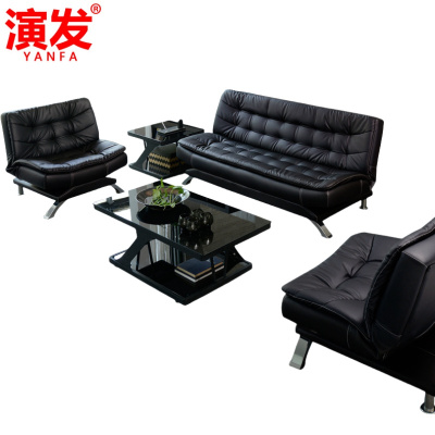 演发 沙发床组合+2茶几/套