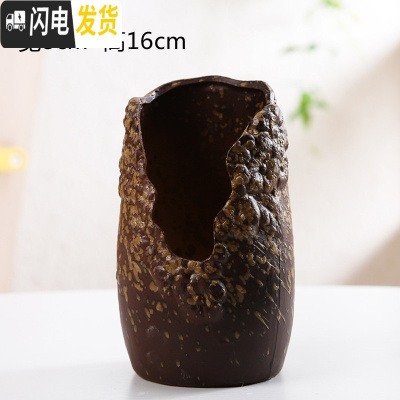 三维工匠创意个性多肉陶瓷花盆多孔多肉老桩拼盘花器多洞陶瓷法师老桩花盆 洞洞盆HZ269 大花盆容器