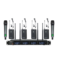 无线话筒[一拖四领夹]VT-V938