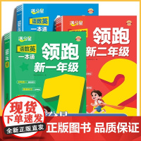 满分星 领跑一年级 预备二年级 预习三年级人教版2025新版上册资料 语数英一本通 一升二 二升三语文数学英语幼小衔接全