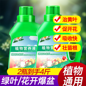 [补贴10%]浓缩植物营养液花肥通用型家用绿植盆栽绿萝富贵竹发财树肥料绿箩