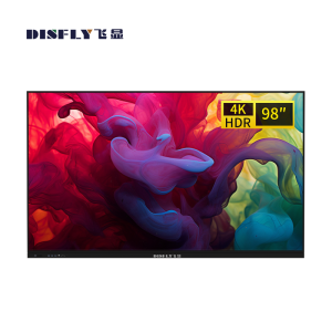 飞显 98英寸智能交互式电子白板会议平板一体机无线投屏触摸屏教学机壁挂安装 FX-LHD98FH1