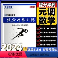 2024版元月调考冲刺训练 初中通用 [正版]武汉数学物理英语九年级新动力元月调考针对训练人教版元调考试初三复习初中复习