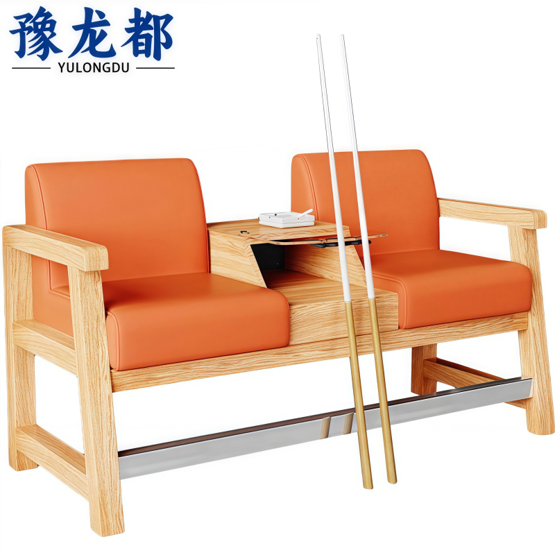 豫龙都 台球沙发 双人位 张