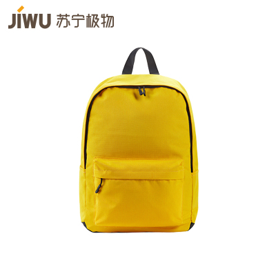 苏宁极物炫彩活力学院风双肩包书包背包男女简约学生轻巧