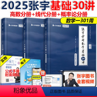 []2025张宇30讲数学一全套 [正版]配套视频张宇2025考研数学基础30讲 24三十讲 数学一数二数三复习