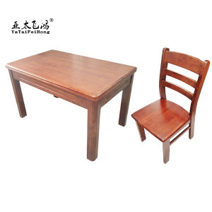 亚太飞鸿-实木餐桌椅-LF-CZY-001YQ-套