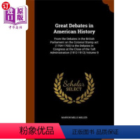 [正版]海外直订Great Debates in American History: From the Debates