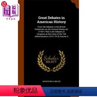 [正版]海外直订Great Debates in American History: From the Debates