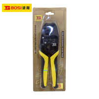 波斯(BOSI) 荧光系列棘轮式端子压接钳 BS-D2112A 把
