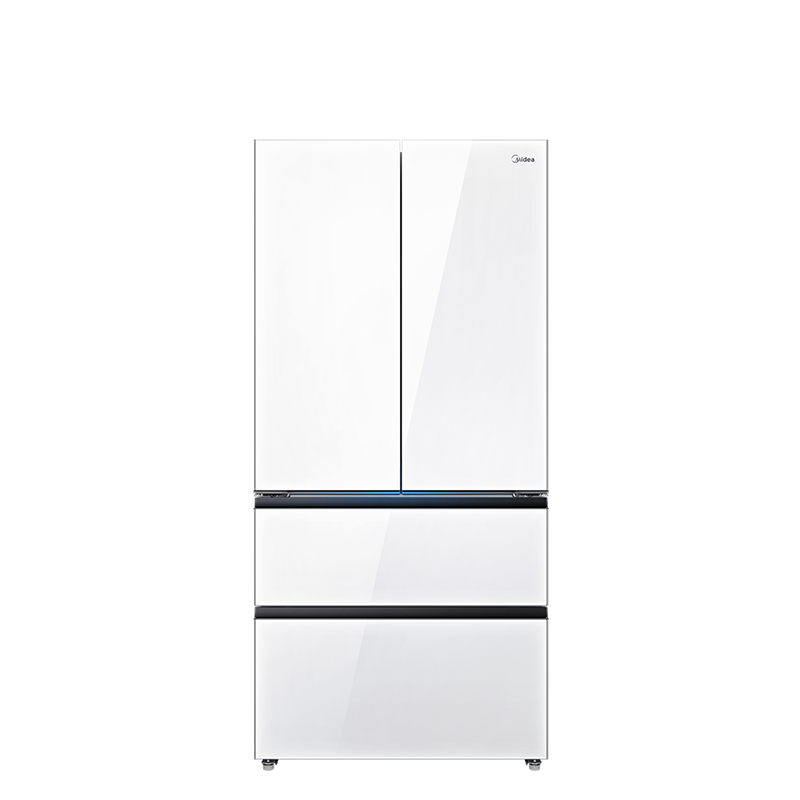 美的冰箱BCD-600WUFGPZMA珍彩白