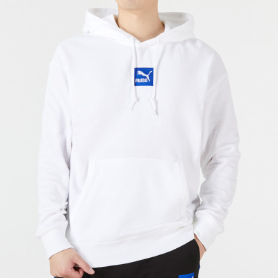 彪马(PUMA)男装新款运动服上衣休闲潮流时尚连帽卫衣套头衫536774-02 ZP