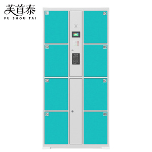 芙首泰电子存包柜自设密码8门850*460*1800mm台